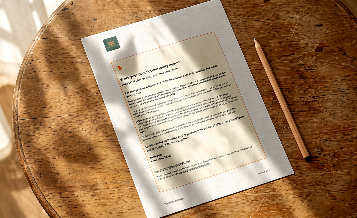 Sustainability Report for Hotels