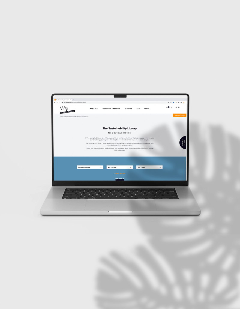 Die Landing-Page für dein (neues) Hotel MAp Boutique Consultancy