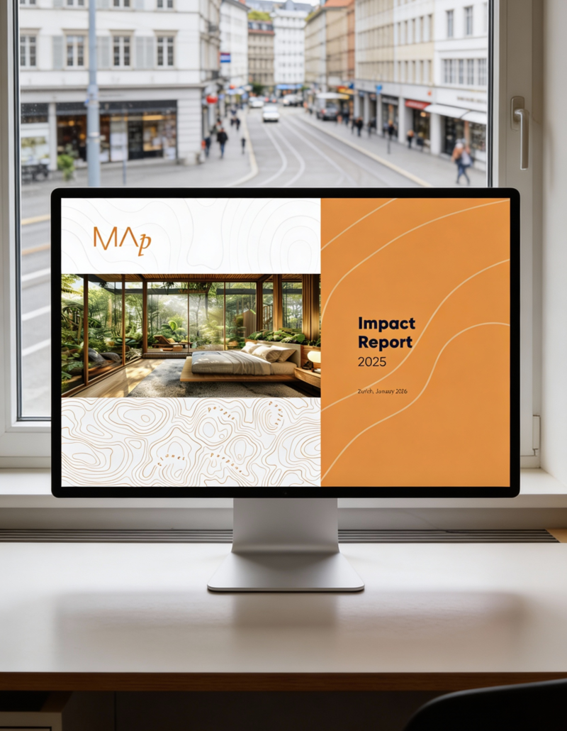 MAp Impact Report 2025: impact reporting for sustainable hospitality
