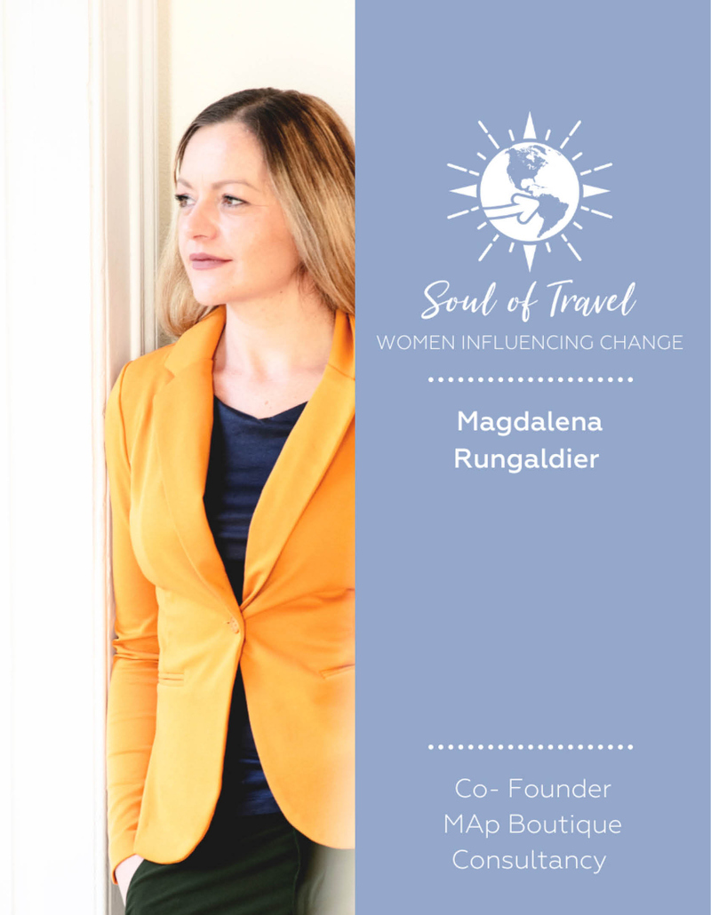 Soul of Travel Podcast, MAp Boutique Consultancy, Magdalena Rungaldier