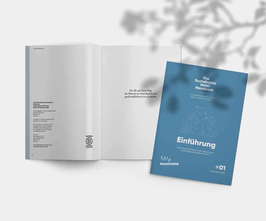 MAp Boutique Consultancy - The Sustainable Hotel Handbook: Einführung