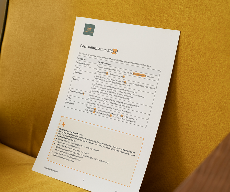 Sustainability Report for Hotels