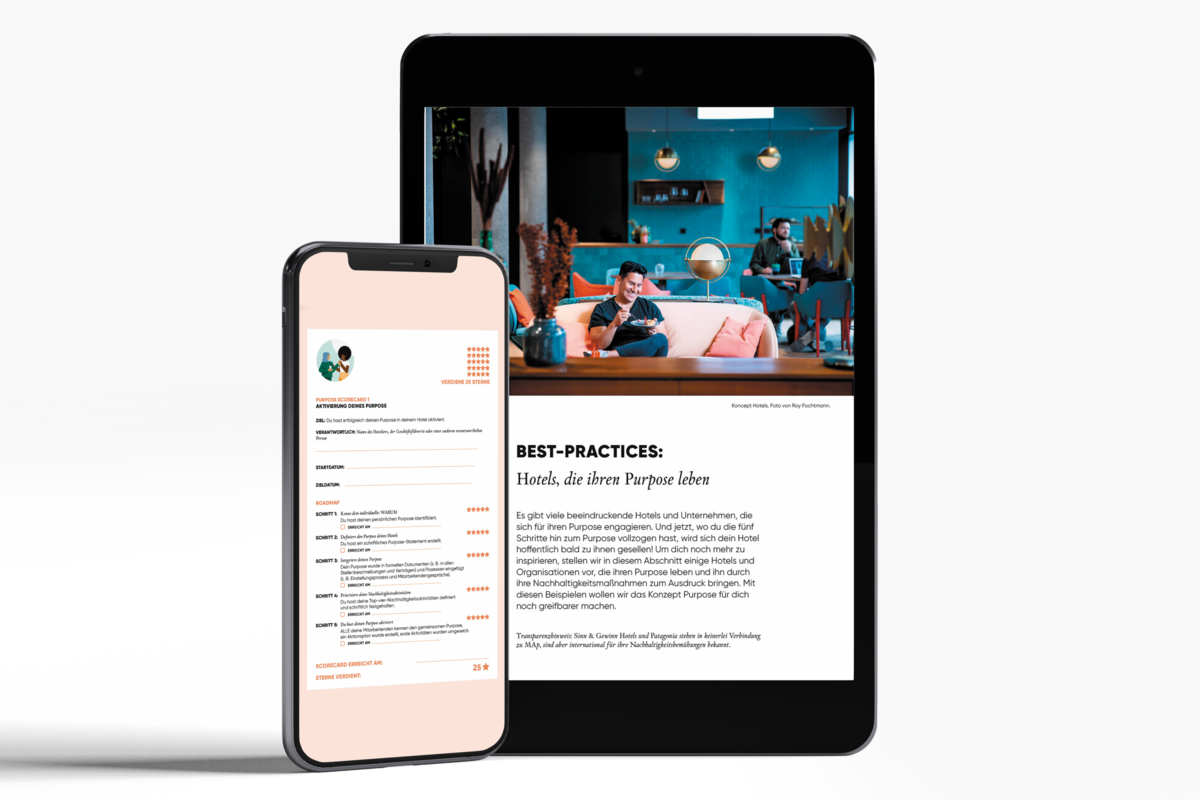 MAp Boutique Consultancy - Das nachhaltige Hotel - Purpose 